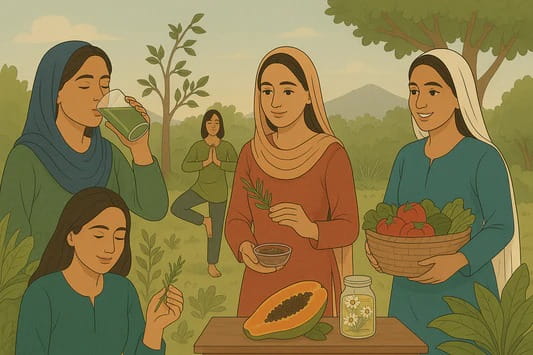 Herbal women’s health products for period relief
