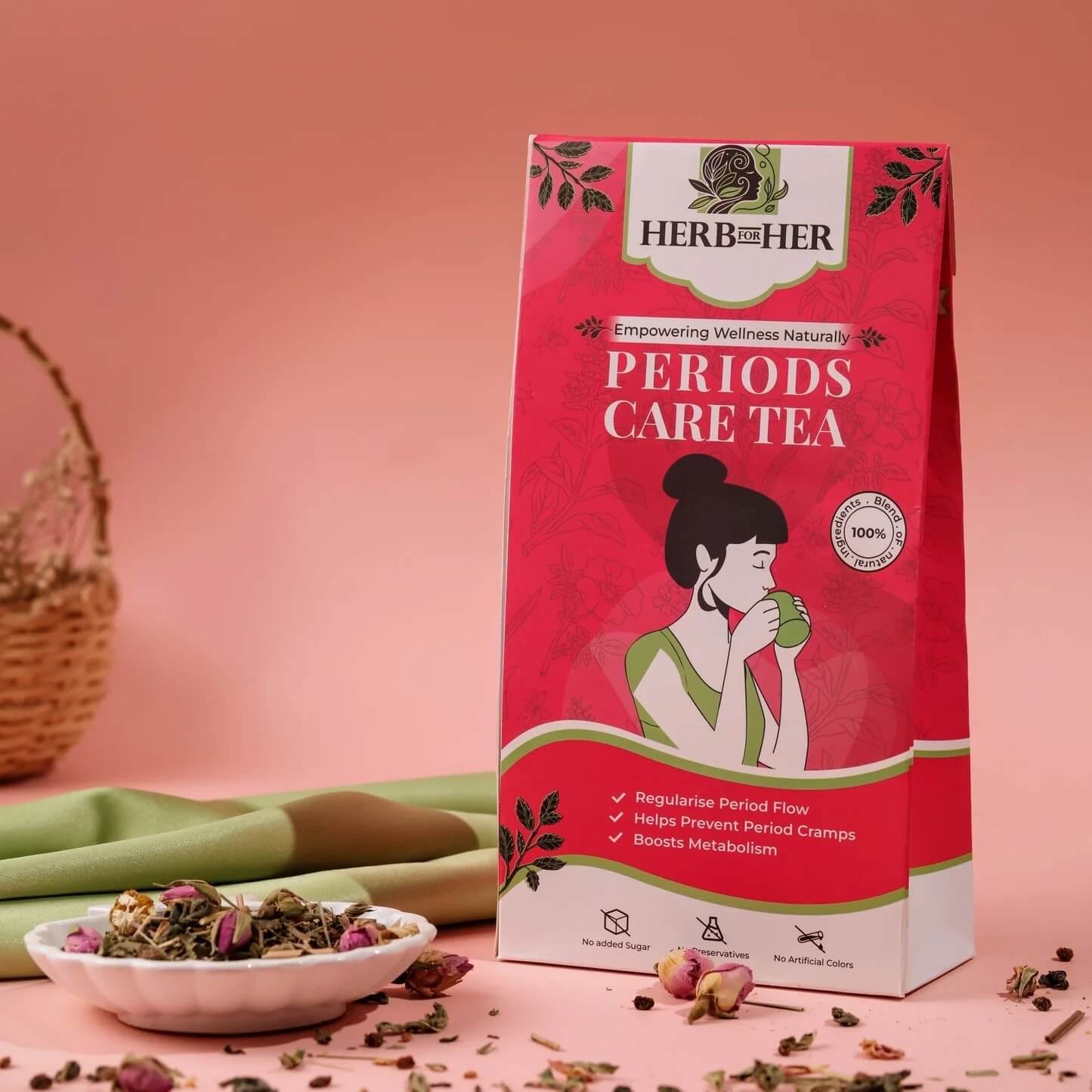 Natural tea for PMS and period relief
